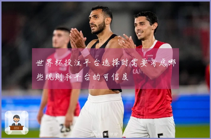世界杯投注平台选择时需要考虑哪些规则和平台的可信度